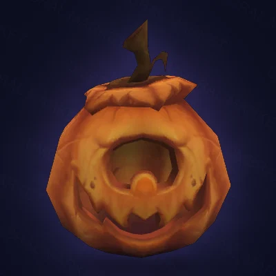 Unlit Ogre Jack-o'-Lantern