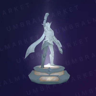 Voidspire Vanquisher's Argent Trophy