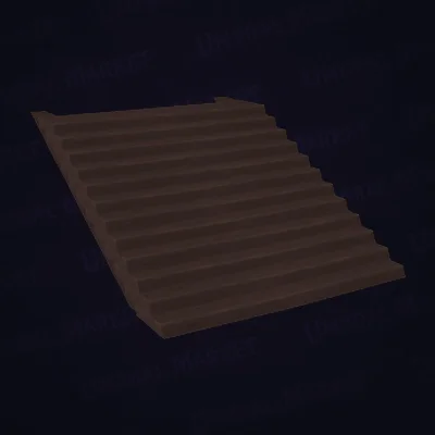 Wide Wooden Staircase