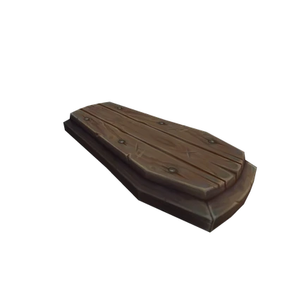 Wooden Coffin Lid