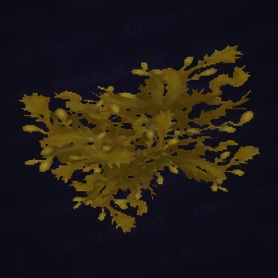 Yellowed Kelp Pile